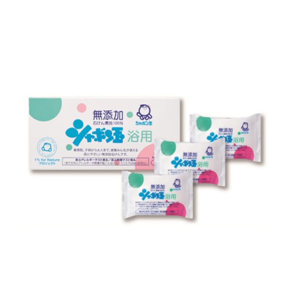 SHABON Baby Bath Soap for Sensitive Skin Additive Free 3 Bars