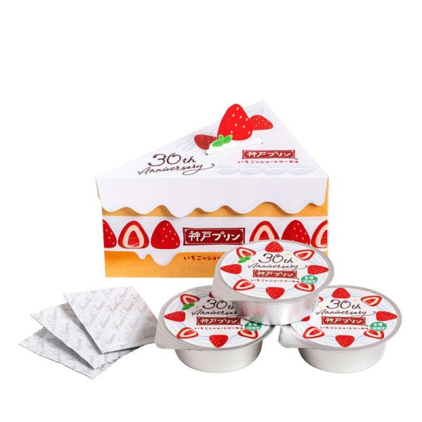 TORAKU  Kobe Pudding Cheese Cake Flavor 3 pcs