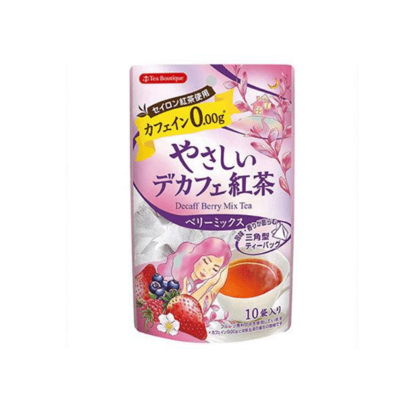 Tea Boutique decaf black tea berry mix 10 bags
