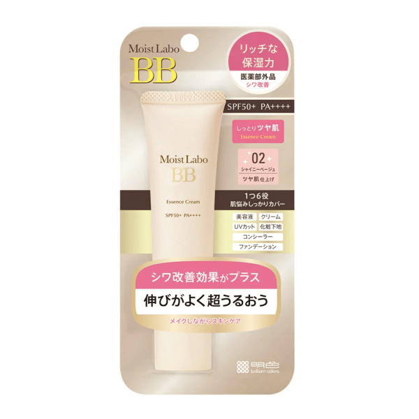MEISHOKU Light-colored cosmetics Moistrabo BB Shiny Beige 30g