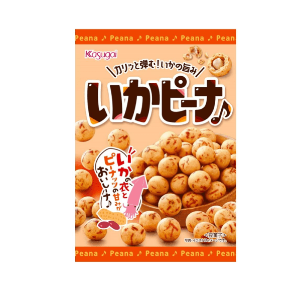 KASUGAI Crispy Peanuts Squid Flavor 89g