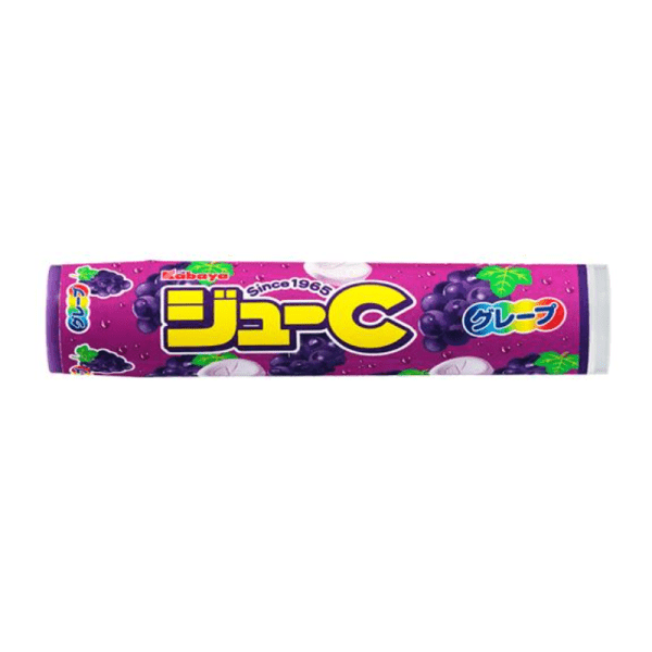 Kabaya Ramune Candy Tablets Grape Flavor 15 Pieces