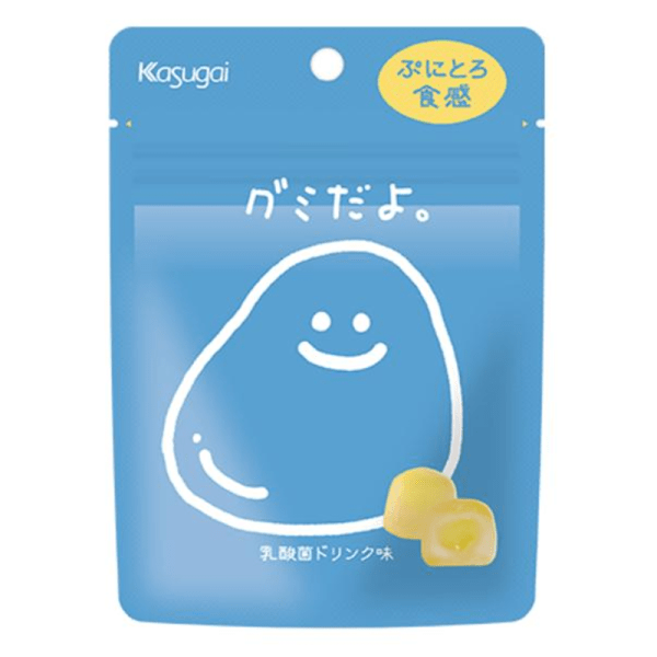 Kasugai Gummies, Lactic Acid Bacteria Beverage Flavor, 60g