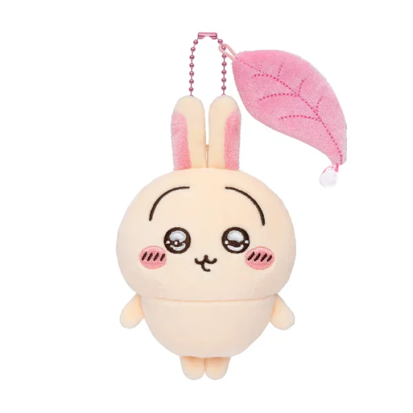 Chiikawa Jiyka Wow Plush Pendant [Clear Eyes in Usaki]/[Smiling Guy]]