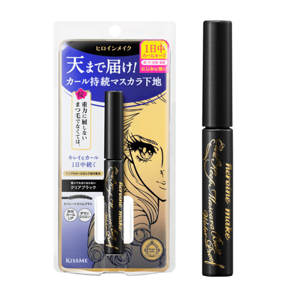KISS ME Curling Waterproof Mascara [01] Transparent Black