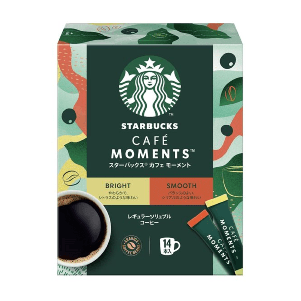 Starbucks Café Moment Black Coffee Bar Pack 1 Box (14)