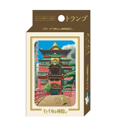 ENSKY Spirited Away Scene-filled Playing Cards