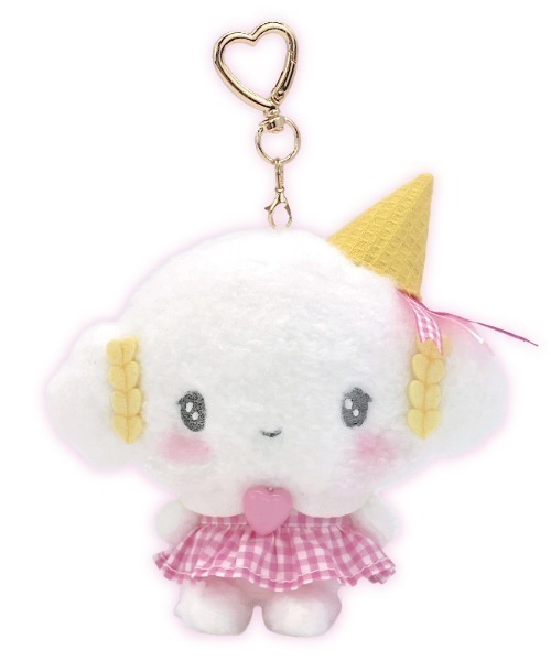 SANRIO Wheat Cloud 10th Anniversary Series Plush Keychain