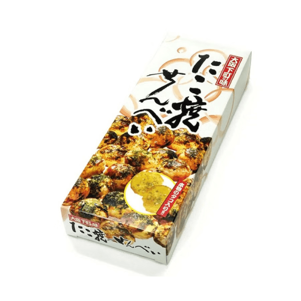 Osaka no Aji Honpo Takoyaki Rice Crackers, 15 Pieces Pack
