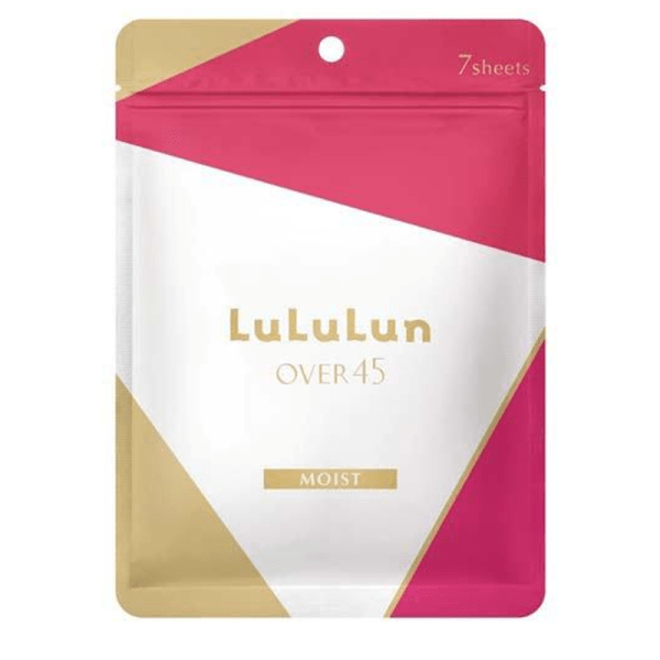 LULULUN Firming Moisturizing OVER45C 2KS Pink 7 Sheets