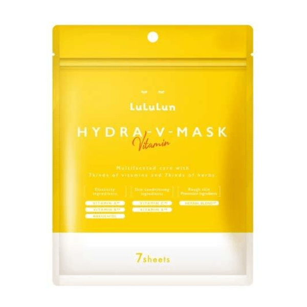 LuLuLun Hydra V Vitamin Brightening Mask 7 Sheets