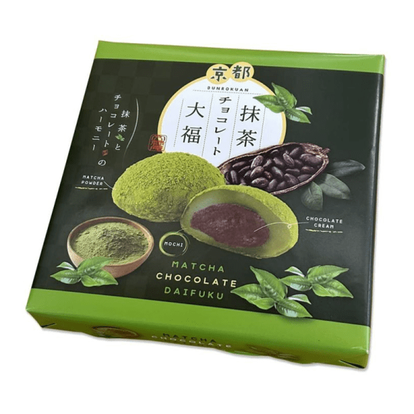 Kyoto Bunrokuan Matcha Chocolate Daifuku (16 Pieces)