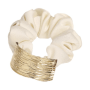 LUPIS Metal Plate Headband, Ivory White, v2004