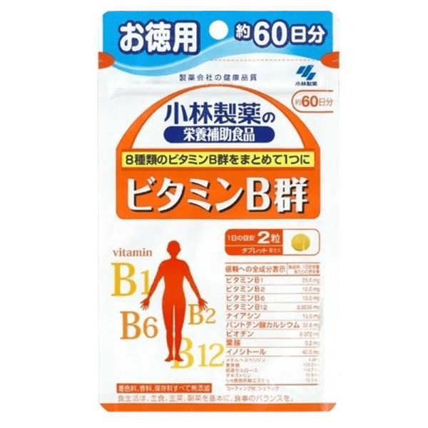 KOBAYASHI Vitamin B Complex 60-day volume 120 capsules