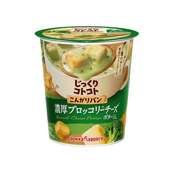 Slowly and thick bread broccoli cheese potage  46g