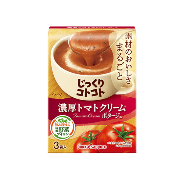 POKKA SAPPORO Gulu Gulu Rich Tomato Cream Soup 3 Packs 78g