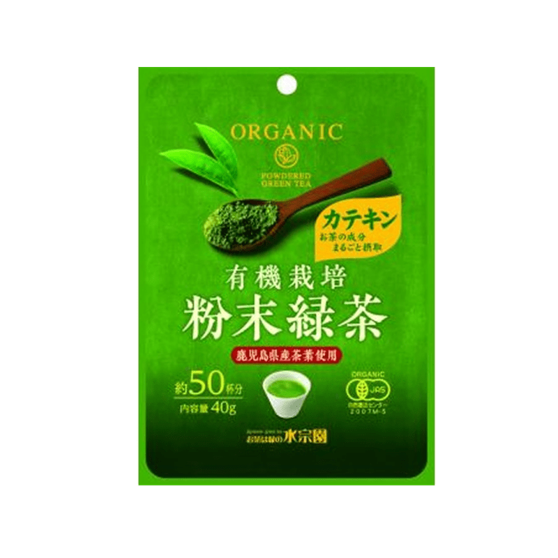 suisouen Shuizong Garden Organic Green Tea Powder 40g