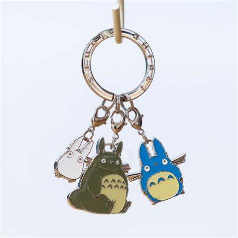 STUDIO GHIBLI Studio Ghibli metal keychain My Neighbor Totoro