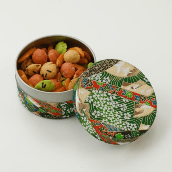 Jingxi Zhenguojiang Zongchan Canned Colorful Mixed Rice Crackers 35g