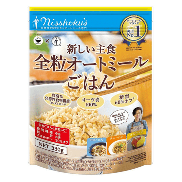 Nisshoku solar eclipse new staple food whole wheat oat rice 330g