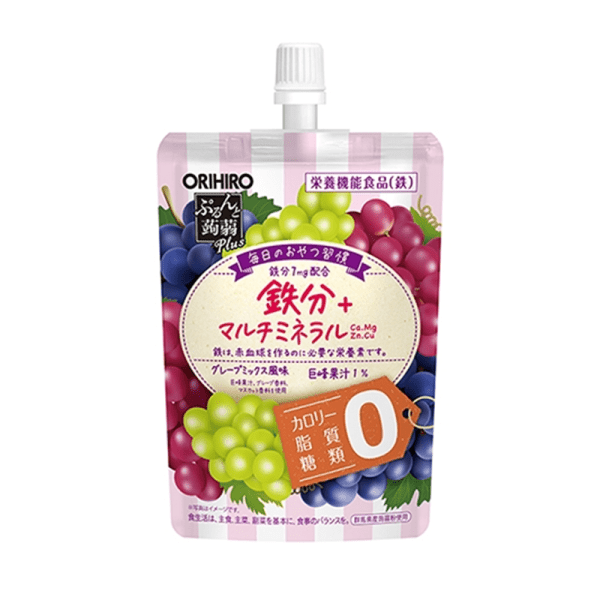 ORIHIRO jelly 0 sugar assorted berry flavor 130g shelf life: 9 months