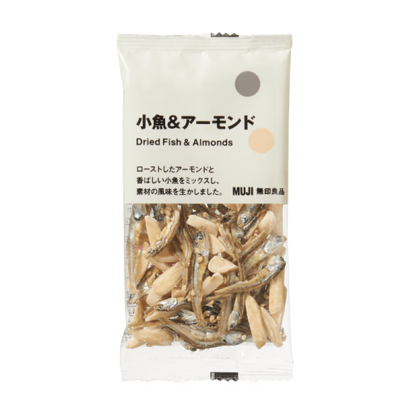 MUJI Small fish and almonds  17g