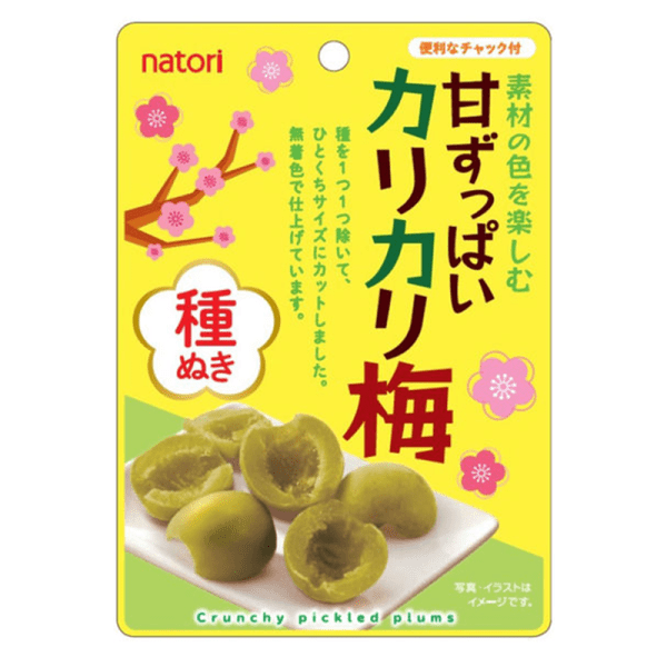 Natori enjoy the color of ingredients sweet and sour crisp plum core 1 bag