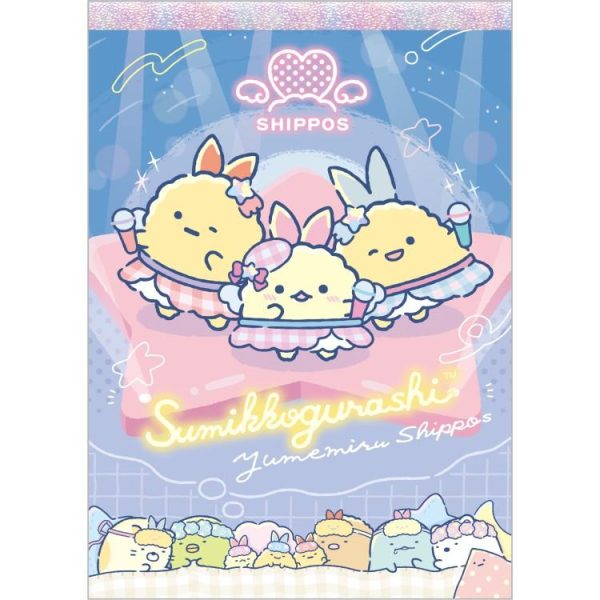SAN-X Sumikko Gurashi Dream Tail Series Notebook/Fried Shrimp/Fried Fish Tail/Tempura