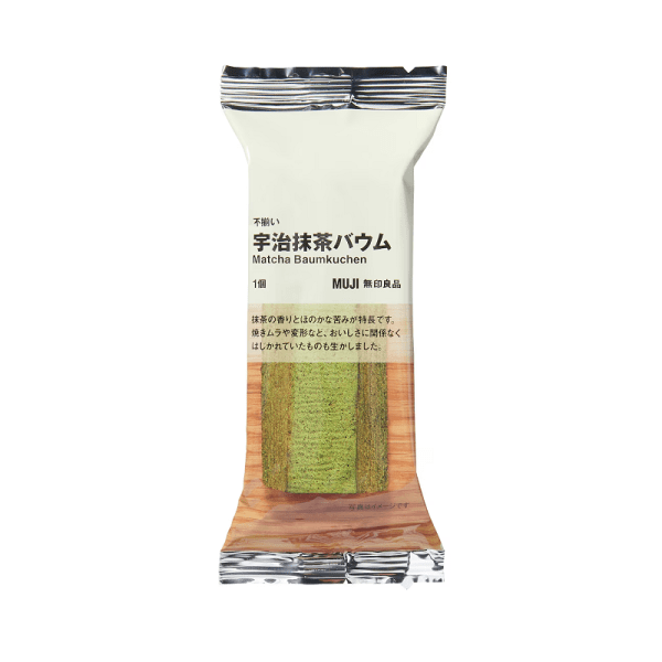MUJI Uji Matcha Baumkuchen  1 Piece