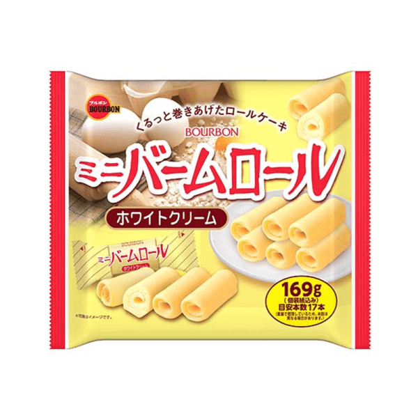 Bourbon Mini Balm Roll White Cream 169g