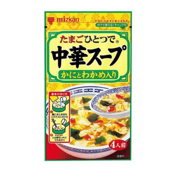 MIZKAN Crab Meat and Seaweed Chinese Instant Soup, 37g