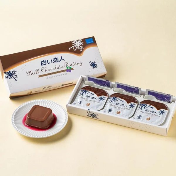 ISHIYA Ishiya Confectionery White lover milk chocolate pudding [3 pieces]