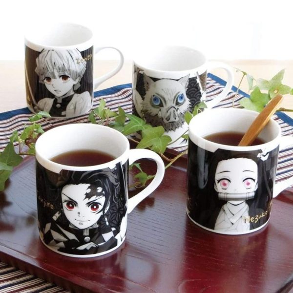 BANDAI Demon Slayer Japanese-style Printed Mug – Multiple Designs Available