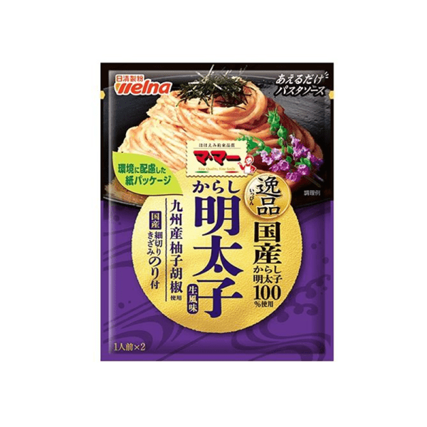Nissin flour wellnama mama mama mar yar only pasta sauce gem mentaiko 50g [pasta sauce]