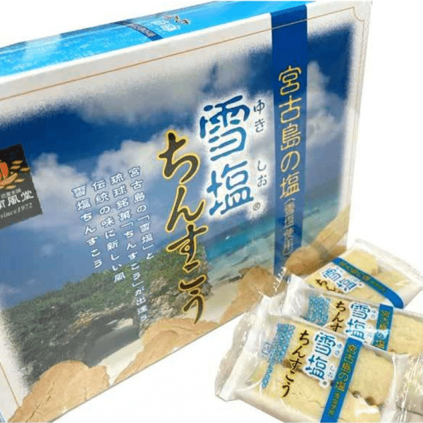 Yukishio snow salt Okinawa specialty crisp cake large package 48 Pack