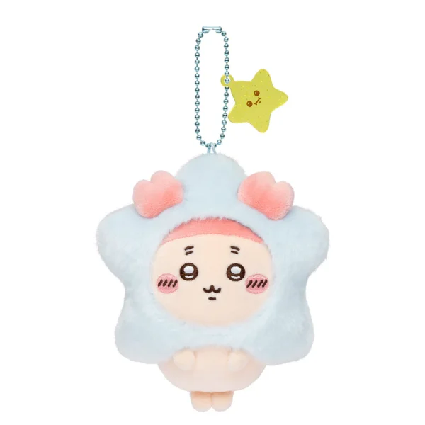 Chiikawa Star Wish Series Plush Keychains – Multiple Styles Available
