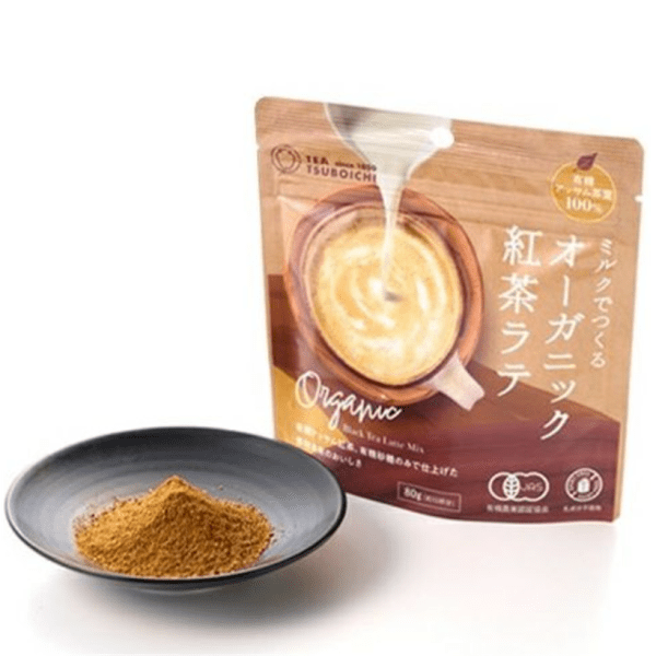 TSUBOICHI ping city tea organic black tea latte 80g