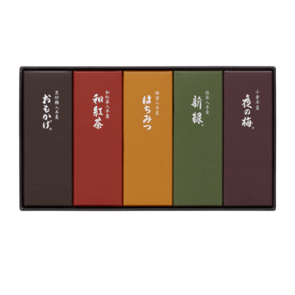 Toraya Mitsukoshi Isetan Mini Yokan Gift Box 5 Bars