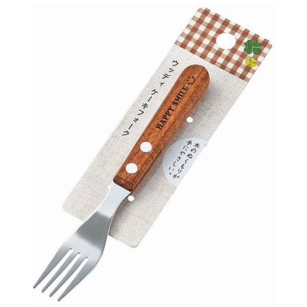Watts Happy Smile Wooden Cake Fork (1 piece)