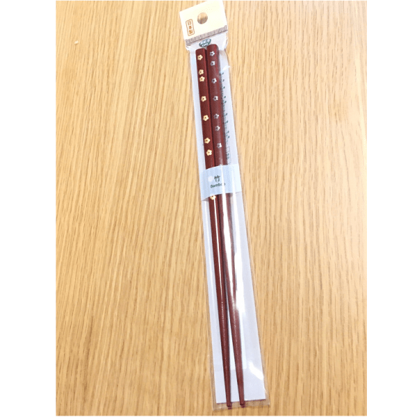 Watts Bamboo Chopsticks, Gold and Silver, for a Perfect Harmony Day (1 pair)