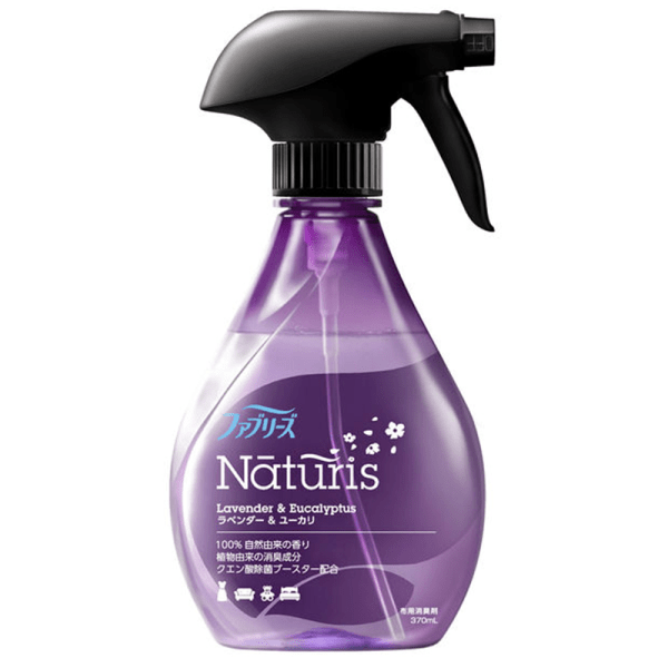 P&G Febreze Natural Fabric Deodorizing Spray, Lavender & Eucalyptus Scent, 370ml