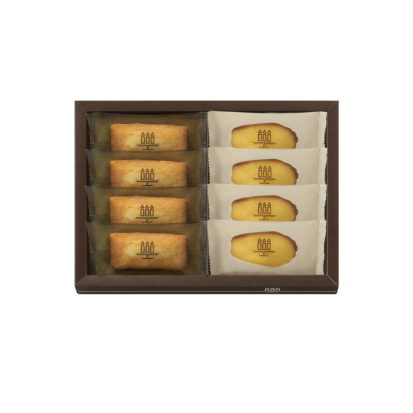 HENRI CHARPENTIER Premium Butter Financier & Madeleine Assortment 8 Pieces