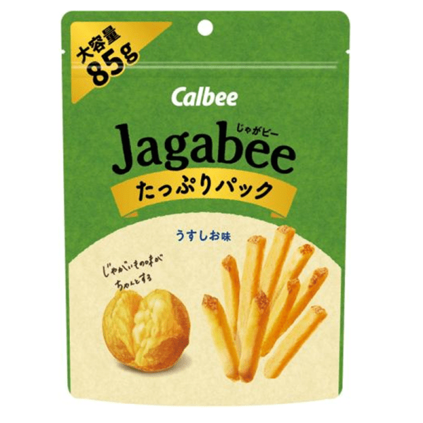 CALBEE  Jagabee Original Salted Potato Sticks Value Pack 85g