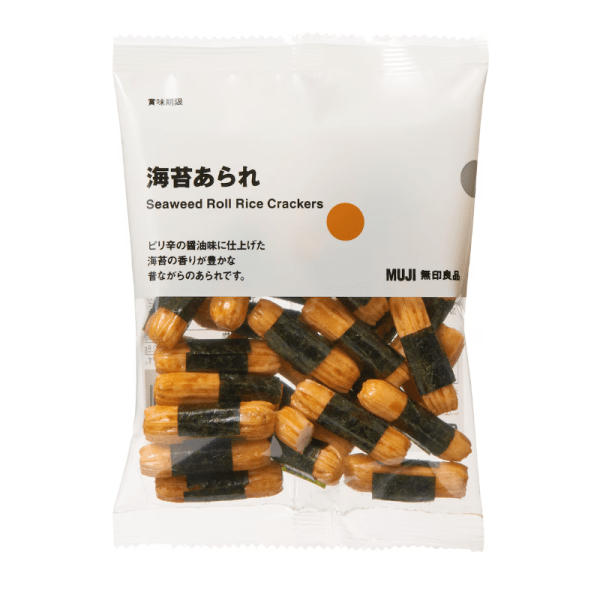 MUJI Seaweed Rice Crackers 38 g