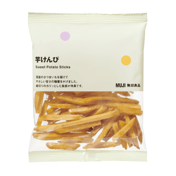 MUJI  Sweet Potato Fries with Honey Coating  64 g
