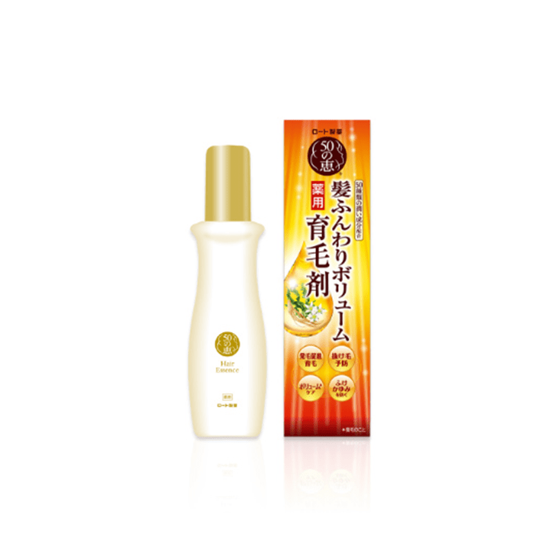 ROHTO 50 Efficacy Medicated Hair Growth Essence 160ml - Afbeelding 2