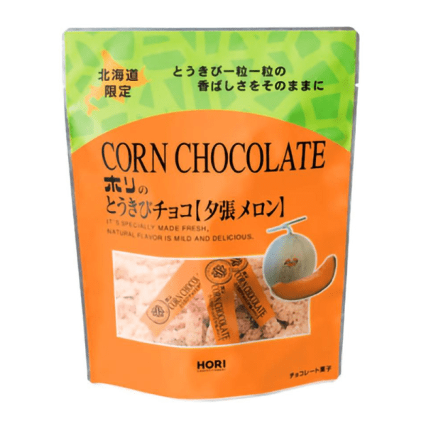 HORI Hokkaido Corn Chocolate Yubari Melon Sticks 10 pcs 100g