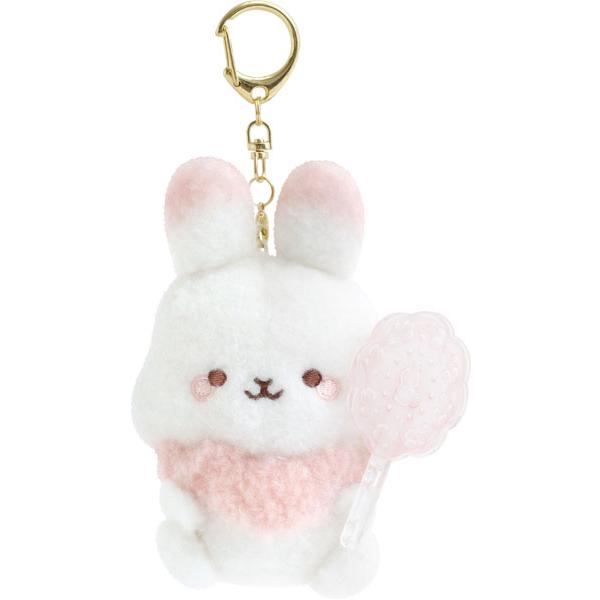 SAN-X Sumiko Gurashi Marshmallow Rabbit Series Plush Key Chain Rabbit