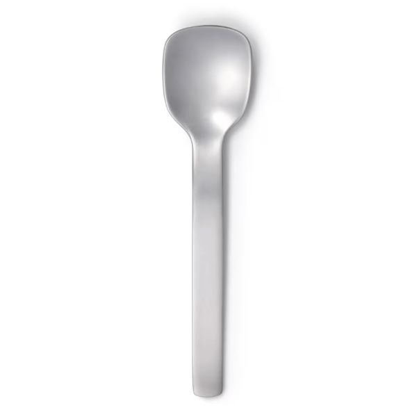 MUJI Stainless Steel Ice Cream Spoon, Approx. 11cm Long