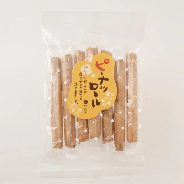 Kyoto Itoken Peanut Egg Rolls  7 Pieces